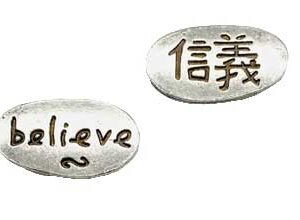 Believe pocket stone