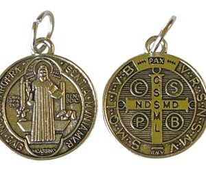 3/4" St Benedict amulet