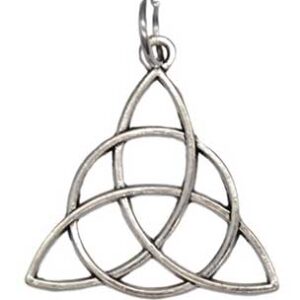 1 1/8" Triquetra amulet