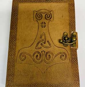 5" x 7" Thor Hammer Embossed leather w/ latch