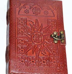 5" x 7" Sun leather w/ Latch