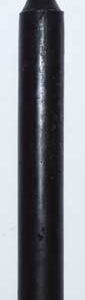 Black 6" household candle