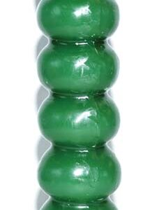 6 1/2" Green Seven Knob candles