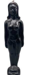 6 3/4" Black Woman candle
