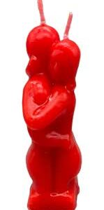 5" Red Lovers candle