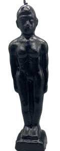 6 3/4" Black Man candle