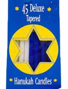 Assorted Hanukah candle 45pk