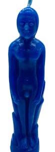 Blue Male candle