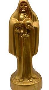 10" Gold Holy Death candle