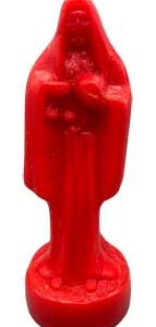 10" Red Holy Death candle