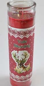 Yule Blessing aromatic jar candle