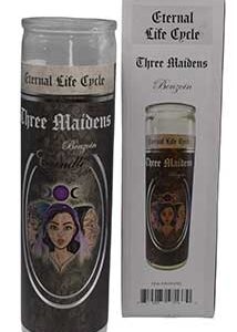 90 hr Three Maidens (Benzoin) jar candle