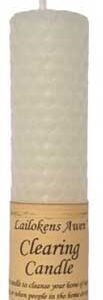 4 1/4" Clearing Lailokens Awen candle