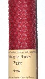 4 1/4" Fire Lailokens Awen candle