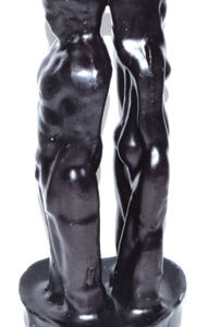 7" Black Separation candle