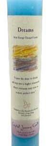 Dreams Reiki Charged Pillar candle