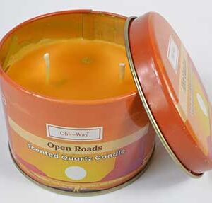 Abre Caminos (Open Roads) quartz tin candle