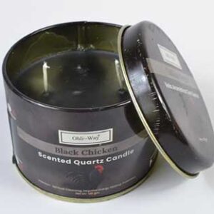 Gallina Negra (Black Chicken) quartz tin candle