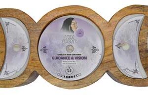 60 hr Crone Guidance & Vision triple moon candle
