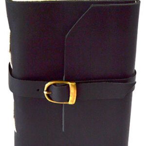 Black w/ buckle 4 1/2" x 6 1/2" - 240 pages - Unlined