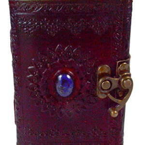 Lapis Sun leather blank journal w/ latch
