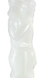 5" White Lover candle