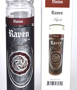 90 hr Raven (Myrrh) jar candle