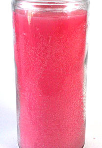 Pink 14-day jar candle