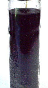 Black 7-day jar candle