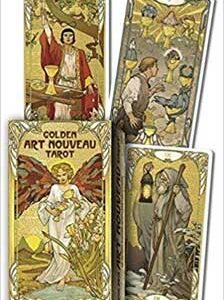 Golden Art Nouveau tarot