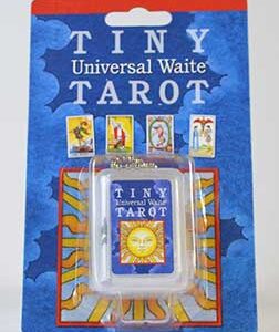 Tiny Tarot Key Chain (Universal Waite Tarot) by Smith & Hanson-Roberts