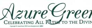 AzureGreen bumper sticker