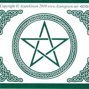 Pentagram bumper sticker