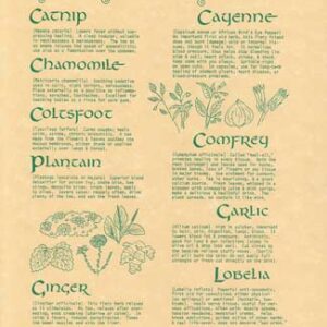 9 Herbs poster