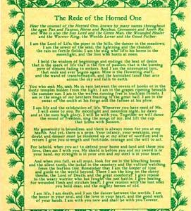 Rede of the Horned One poster
