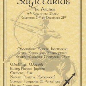 Sagittarius zodiac poster