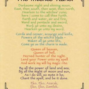 Witches' Rune poster