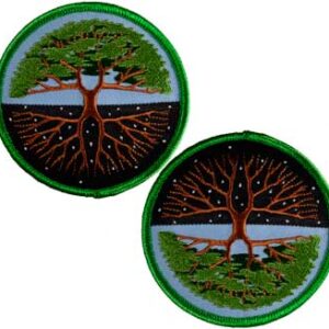 Tree of Life iron-on patch 3"