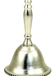 Unadorned altar bell 2 1/2"