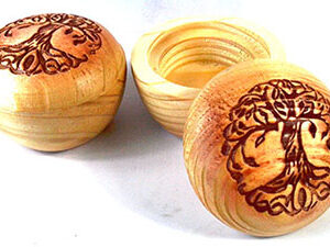 (set of 2) 2 1/2" Tree of Life box