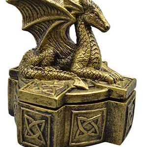 5" Celtic Dragon box