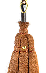 12 1/2" Triple Moon Crystal broom