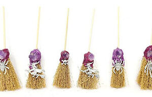 (set of 6) 6" broom