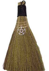 9" Broom Pentagram
