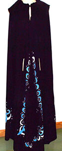 Cape: Moon Goddess black 6'