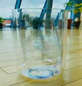 8" Rainbow Crystal Singing Bowl