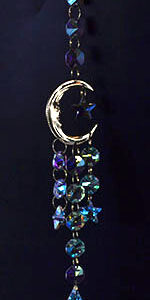 18" Crescent Moon sun catcher