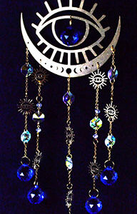 20" Evil Eye sun catcher