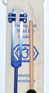 8 1/2" Third Eye (dark blue) tuning fork