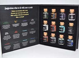 (set of 12) Crystals for Spells